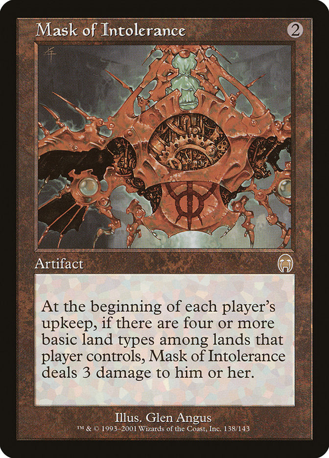 Mask of Intolerance 138 (Apocalypse)  | Good Games Adelaide SA