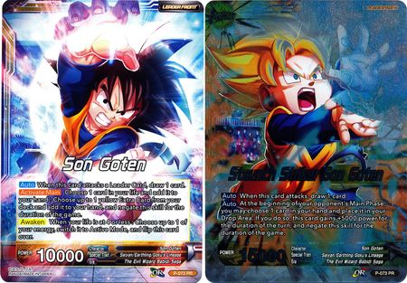 Son Goten // Staunch Striker Son Goten (P-073) [Promotion Cards] | Good Games Adelaide SA