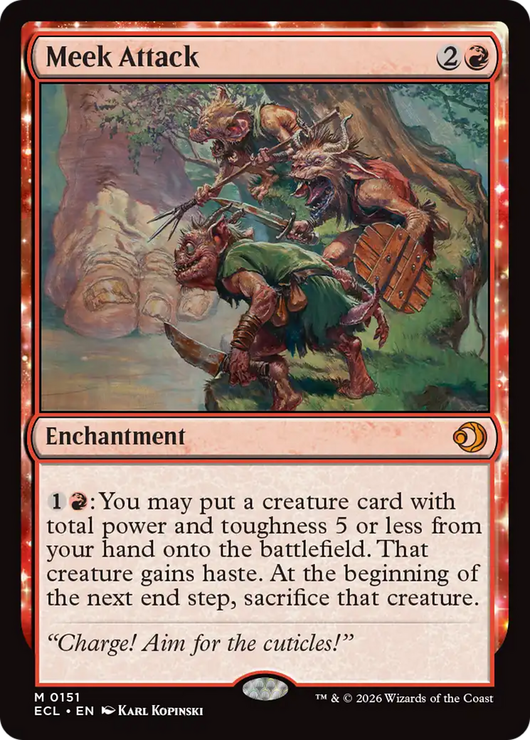 Meek Attack [Lorwyn Eclipsed] | Good Games Adelaide SA