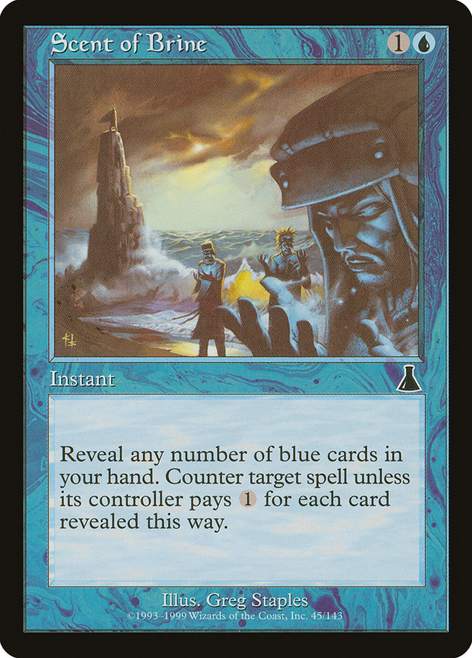 Scent of Brine 45 (Urza's Destiny)  - Foil | Good Games Adelaide SA