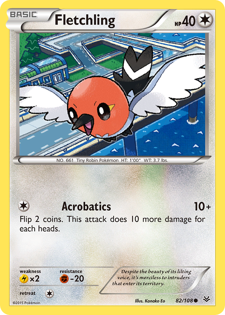 Fletchling (82/108) [XY: Roaring Skies] | Good Games Adelaide SA