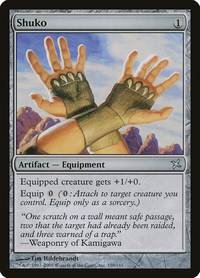 Shuko 159 (Betrayers of Kamigawa)  - Foil | Good Games Adelaide SA