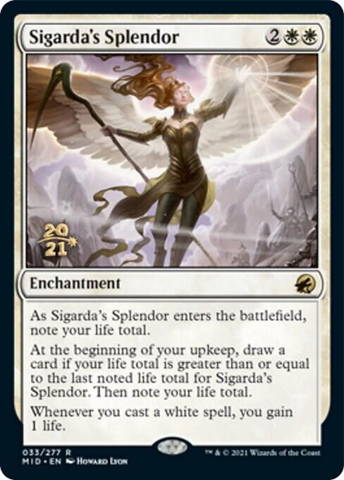 Sigardas Splendor 33 (Prerelease Cards)  - Foil | Good Games Adelaide SA