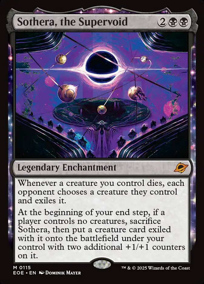 Sothera, the Supervoid 115 (Edge of Eternities)  - Foil | Good Games Adelaide SA
