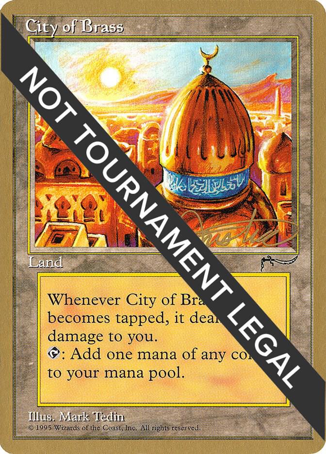 City of Brass 1996 George Baxter ARN  (World Championship Decks)  | Good Games Adelaide SA