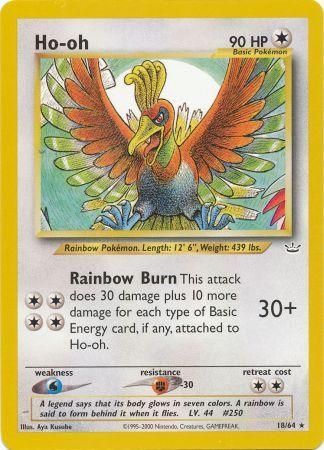 Ho-oh (18/64) [Neo Revelation Unlimited] | Good Games Adelaide SA