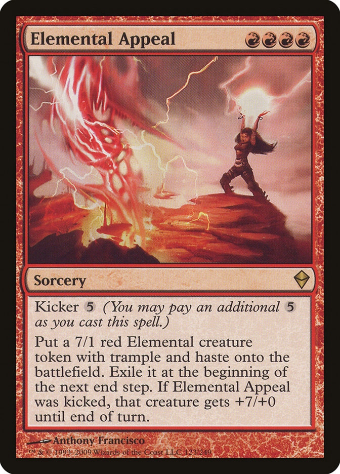 Elemental Appeal 123 (Zendikar)  | Good Games Adelaide SA