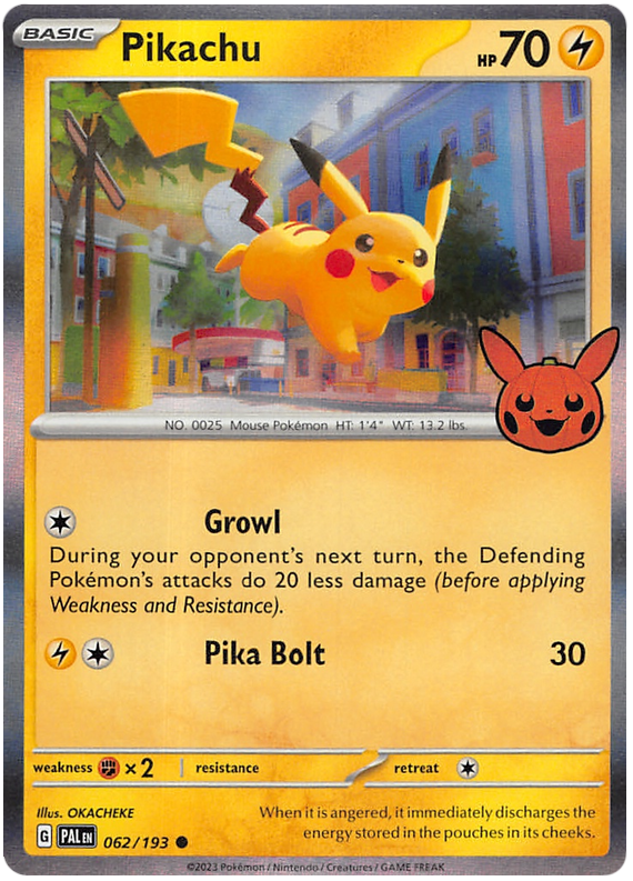 Pikachu (062/193) [Trick or Trade 2023] | Good Games Adelaide SA