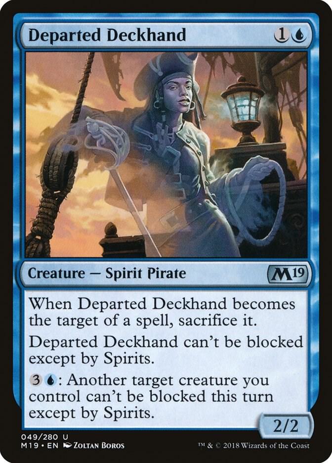 Departed Deckhand 49 (Core Set 2019)  - Foil | Good Games Adelaide SA