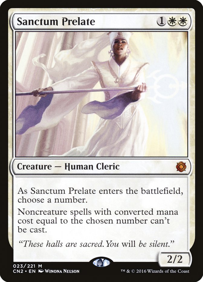 Sanctum Prelate 23 (Conspiracy: Take the Crown)  - Foil | Good Games Adelaide SA