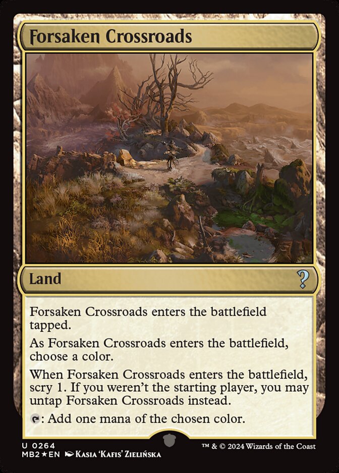 Forsaken Crossroads 264 (Mystery Booster 2)  - Foil | Good Games Adelaide SA