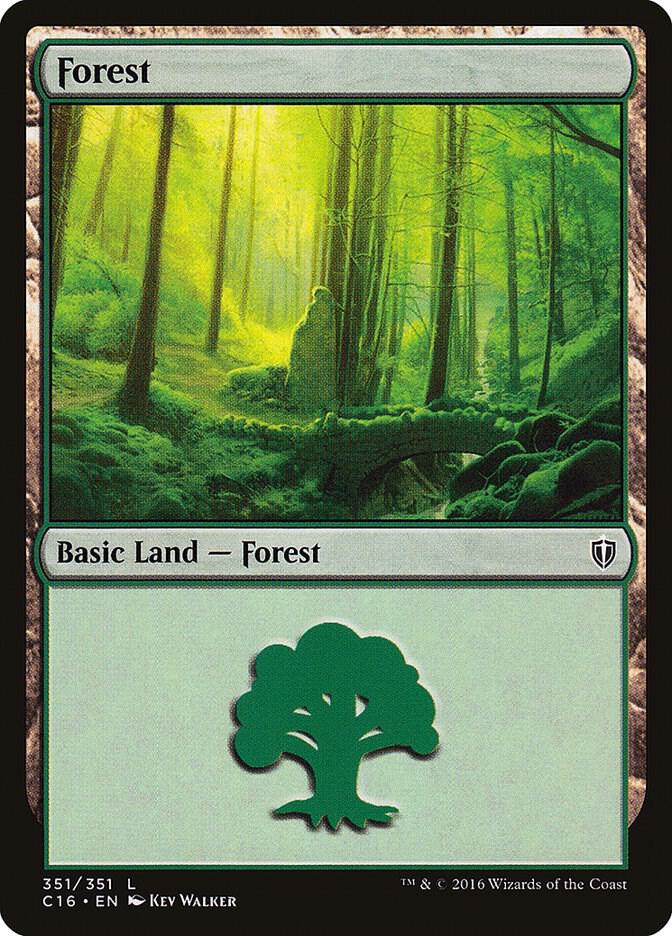 Forest 351 (Commander 2016)  | Good Games Adelaide SA