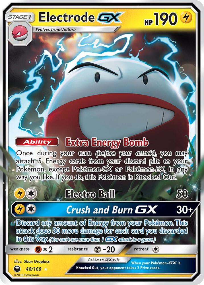 Electrode GX 48/168 (SM - Celestial Storm)  - Holofoil | Good Games Adelaide SA