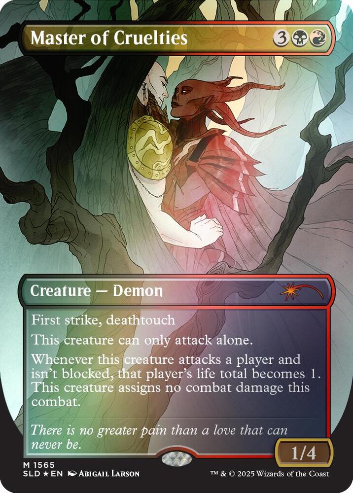 Master of Cruelties Rainbow Foil 1565 (Secret Lair Drop Series)  - Foil | Good Games Adelaide SA