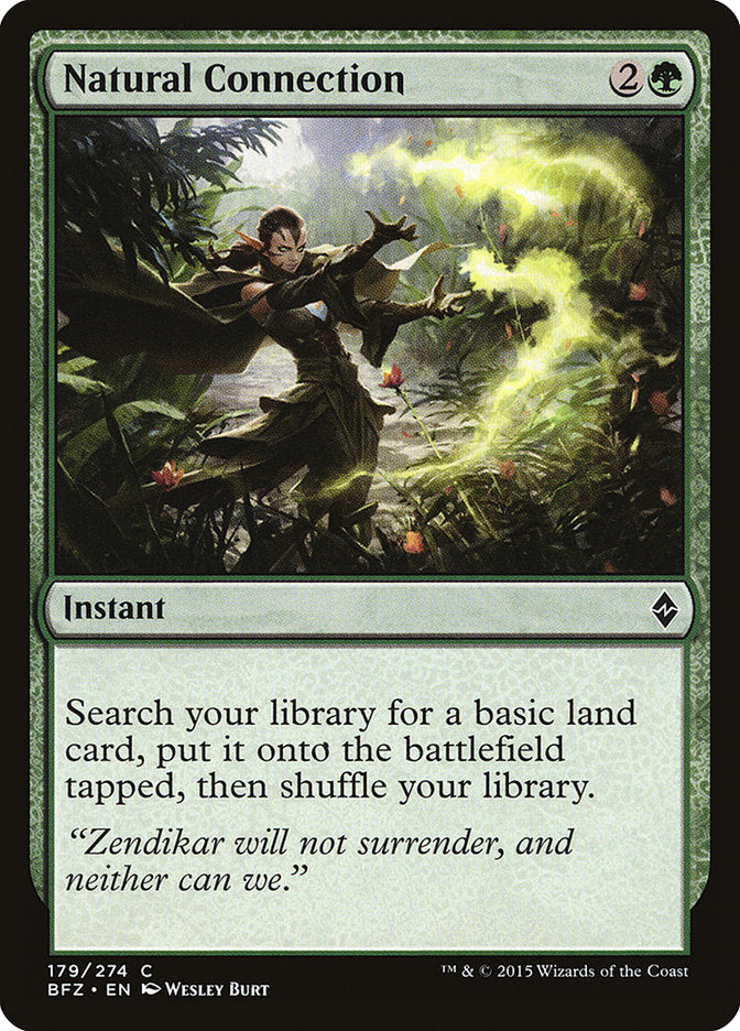 Natural Connection [Battle for Zendikar] | Good Games Adelaide SA