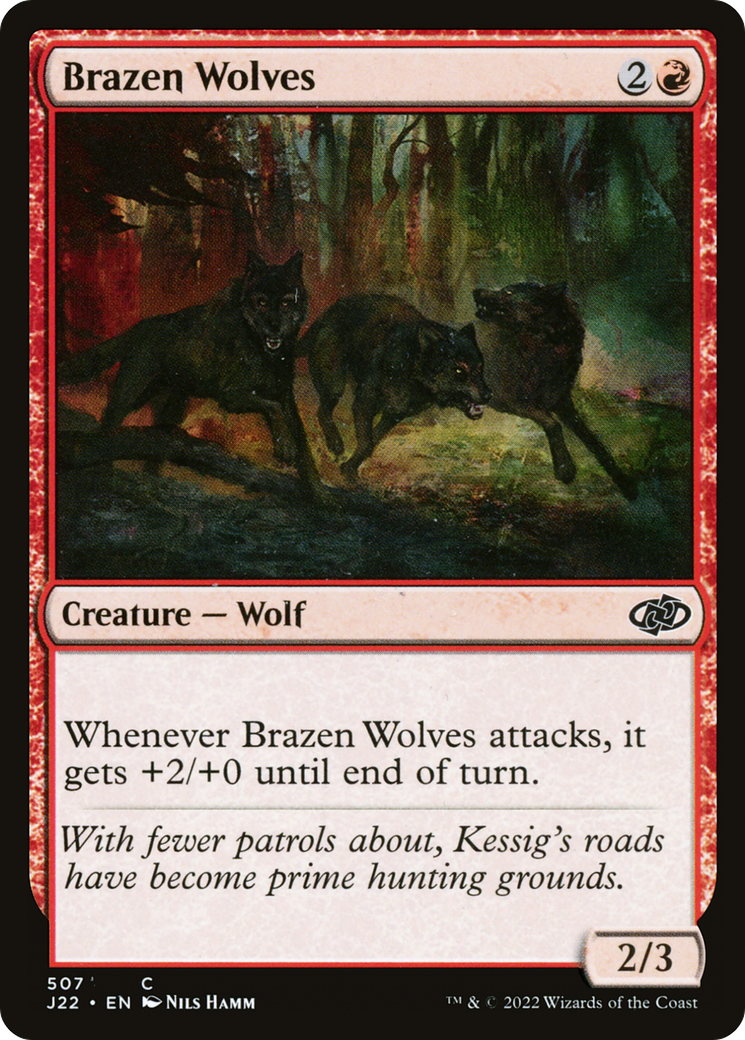 Brazen Wolves [Jumpstart 2022] | Good Games Adelaide SA
