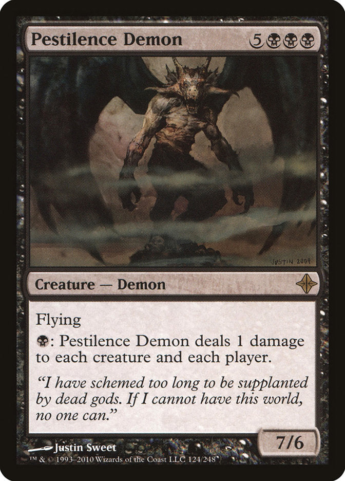 Pestilence Demon [Rise of the Eldrazi] | Good Games Adelaide SA