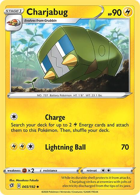 Charjabug 065/192 (SWSH02: Rebel Clash)  | Good Games Adelaide SA