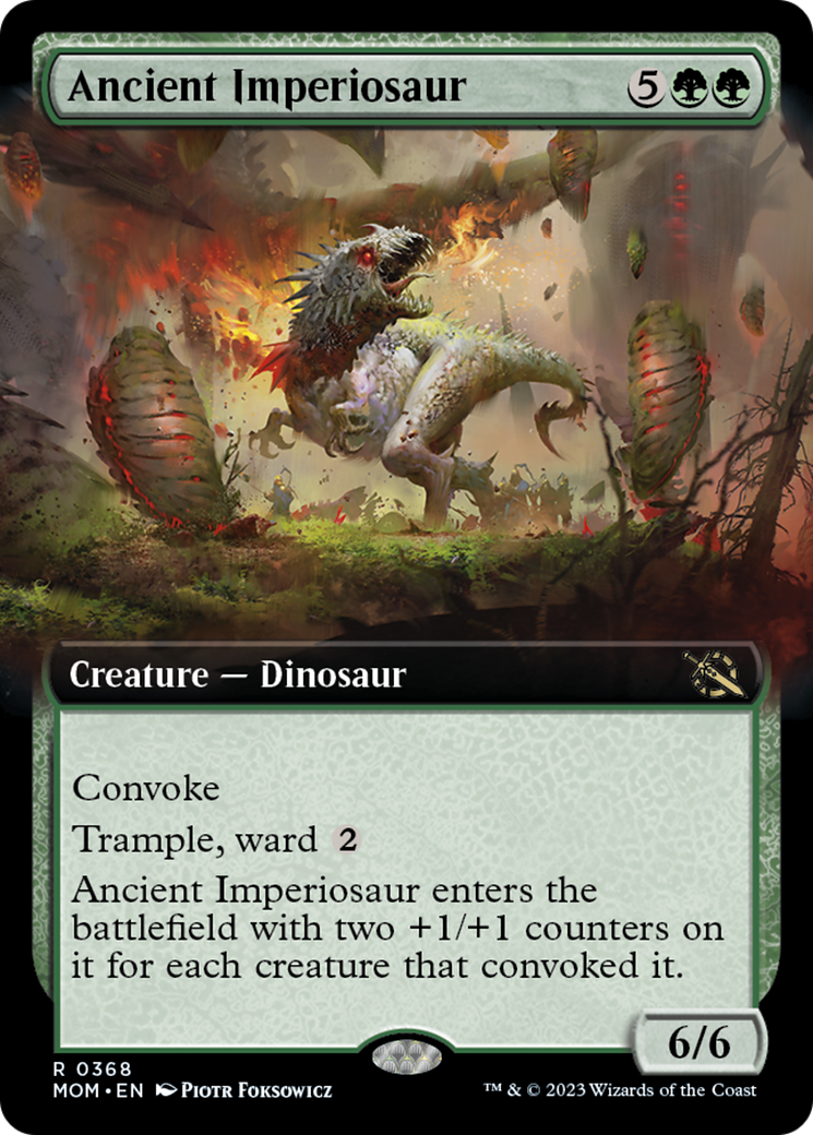 Ancient Imperiosaur (Extended Art) [March of the Machine] | Good Games Adelaide SA