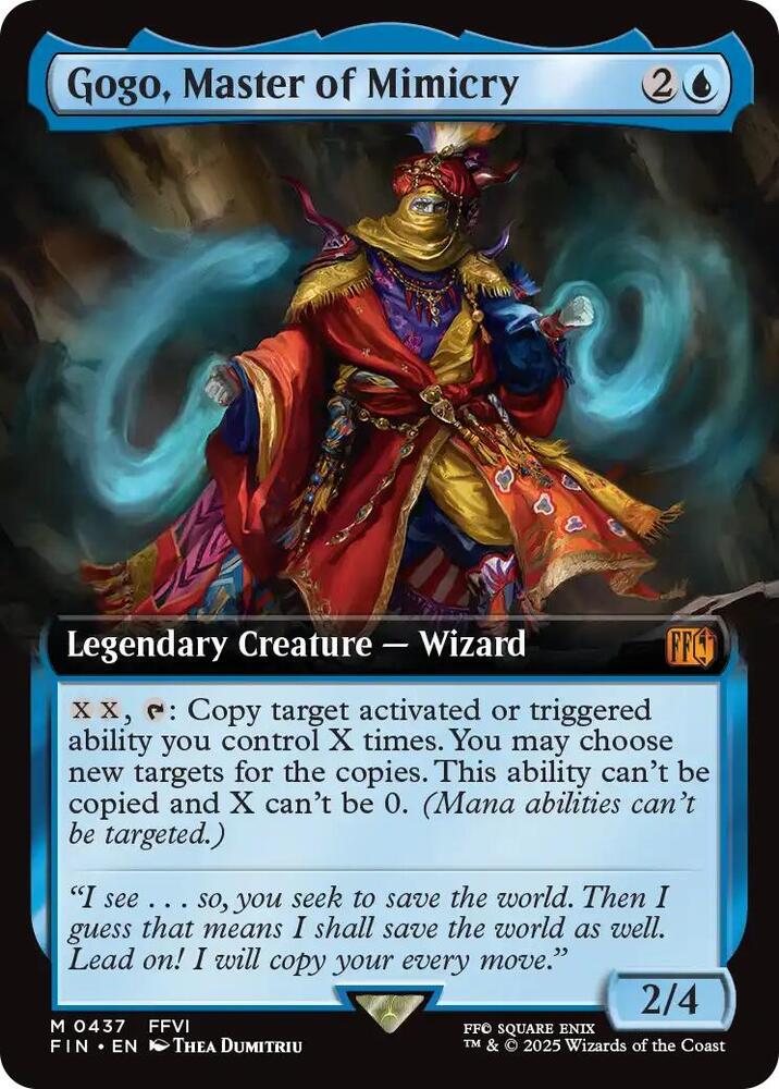 Gogo, Master of Mimicry 437 (FINAL FANTASY)  - Foil | Good Games Adelaide SA