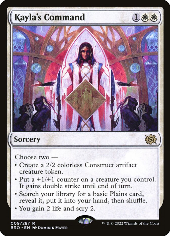 Kayla's Command 9 (The Brothers' War)  - Foil | Good Games Adelaide SA