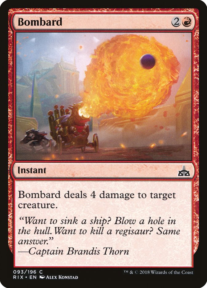 Bombard [Rivals of Ixalan] | Good Games Adelaide SA