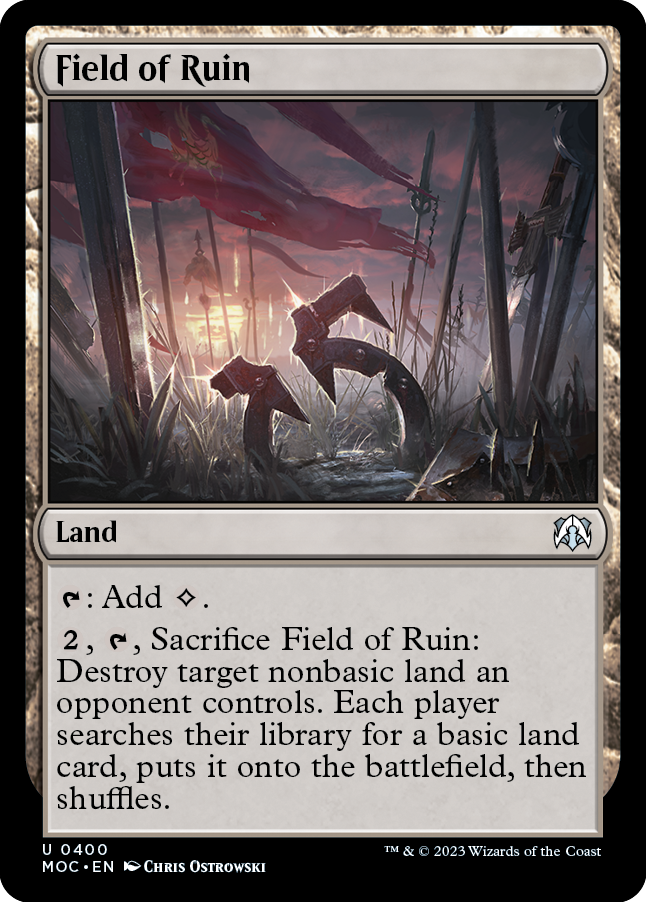 Field of Ruin [March of the Machine Commander] | Good Games Adelaide SA