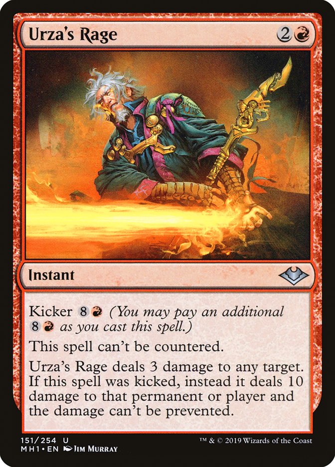 Urza's Rage 151 (Modern Horizons)  - Foil | Good Games Adelaide SA