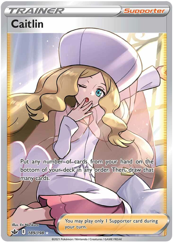 Caitlin (189/198) [Sword & Shield: Chilling Reign] | Good Games Adelaide SA
