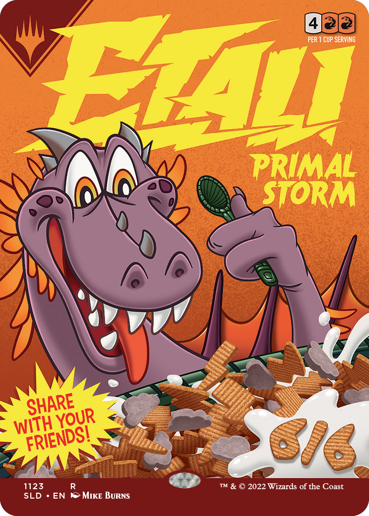 Etali, Primal Storm (Borderless) [Secret Lair Drop Series] | Good Games Adelaide SA