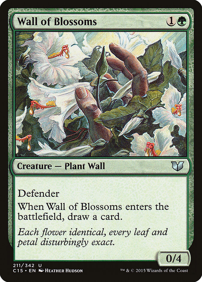 Wall of Blossoms [Commander 2015] | Good Games Adelaide SA