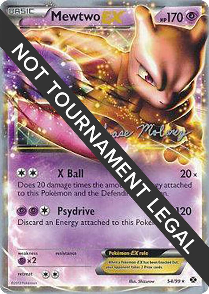 Mewtwo EX 2012 Chase Moloney 54/99 (World Championship Decks)  | Good Games Adelaide SA