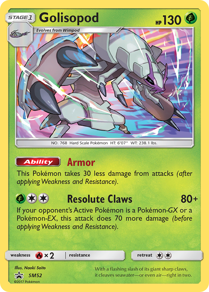 Golisopod (SM52) [Sun & Moon: Black Star Promos] | Good Games Adelaide SA