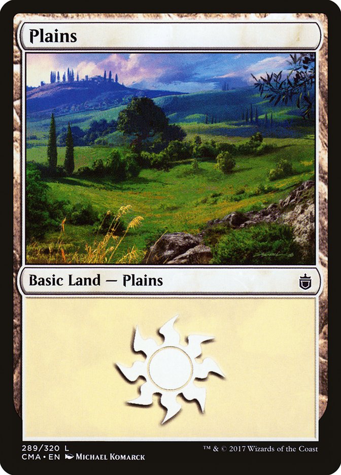 Plains (289) [Commander Anthology] | Good Games Adelaide SA