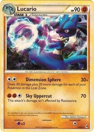 Lucario 14 95 Cracked Ice Holo 014/095 (Deck Exclusives)  - Holofoil | Good Games Adelaide SA