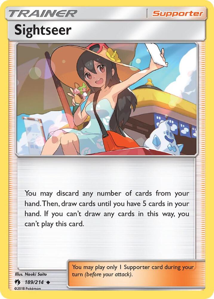 Sightseer 189/214 (SM - Lost Thunder)  | Good Games Adelaide SA