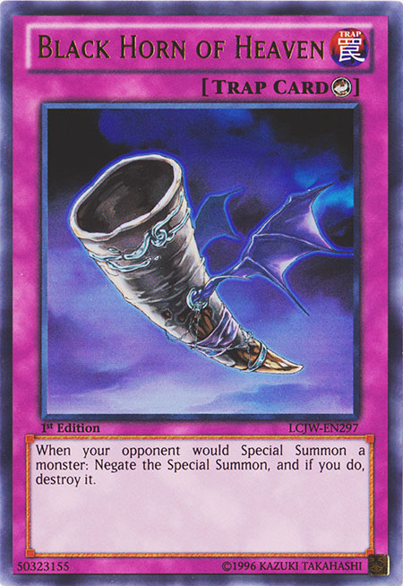 Black Horn of Heaven [LCJW-EN297] Ultra Rare | Good Games Adelaide SA