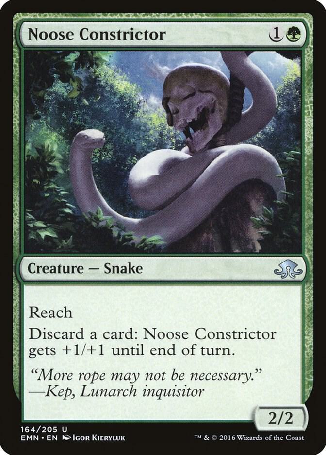 Noose Constrictor 164 (Eldritch Moon)  - Foil | Good Games Adelaide SA