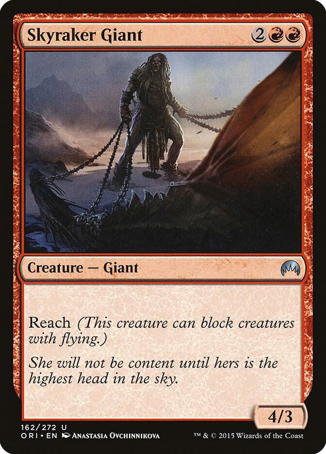 Skyraker Giant 162 (Magic Origins)  - Foil | Good Games Adelaide SA