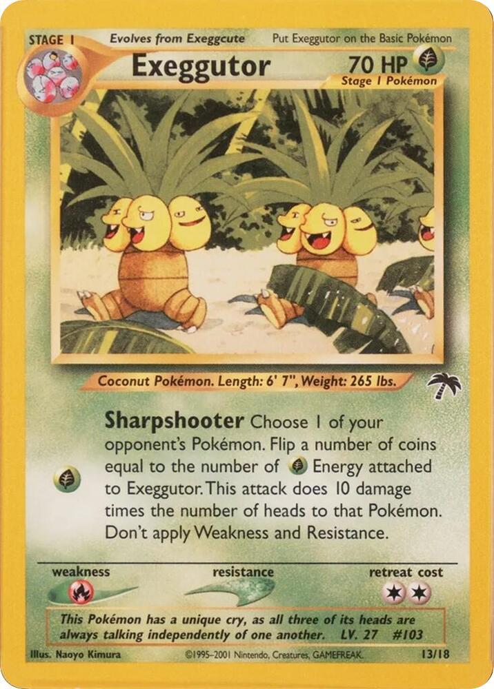 Exeggutor 13/18 (Southern Islands)  | Good Games Adelaide SA