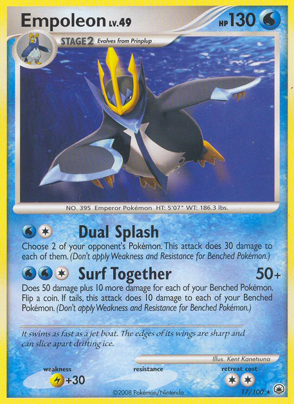 Empoleon (17/100) [Diamond & Pearl: Majestic Dawn] | Good Games Adelaide SA