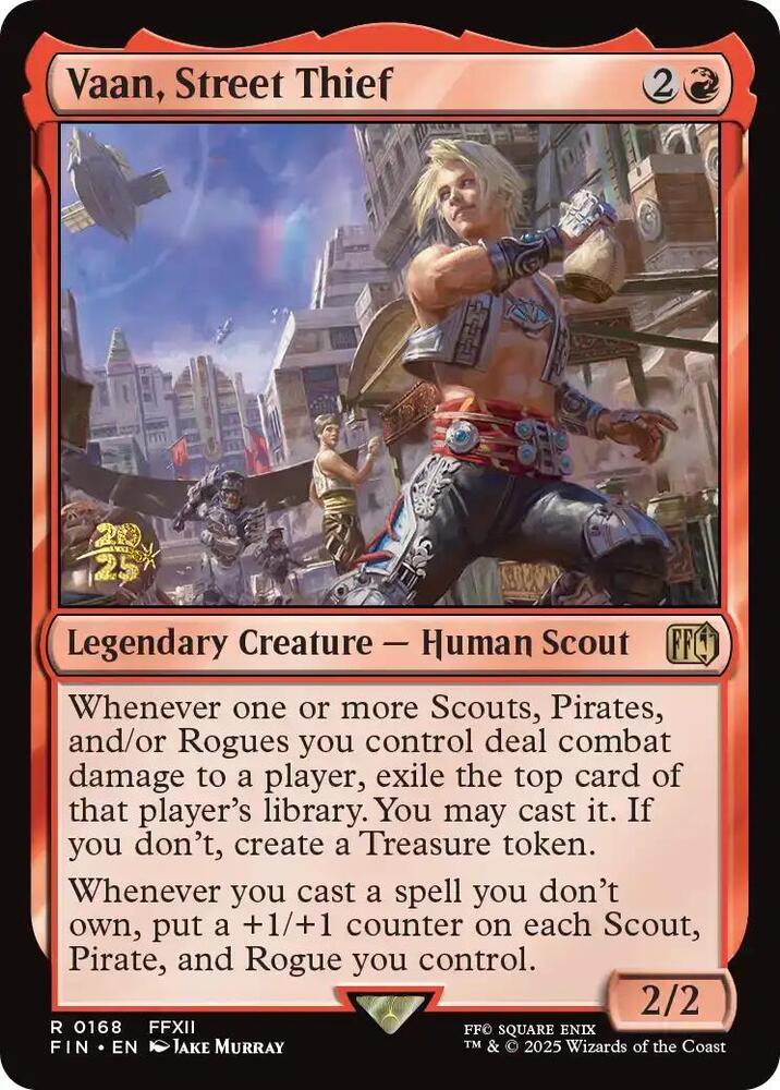 Vaan Street Thief 168 (Prerelease Cards)  - Foil | Good Games Adelaide SA