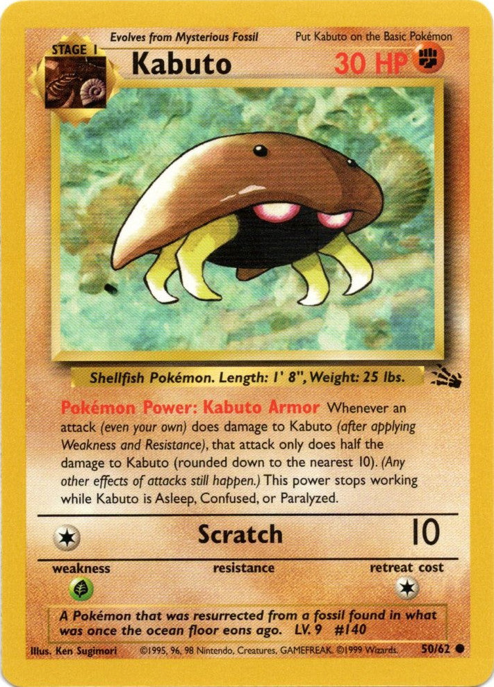 Kabuto (50/62) [Fossil Unlimited] | Good Games Adelaide SA