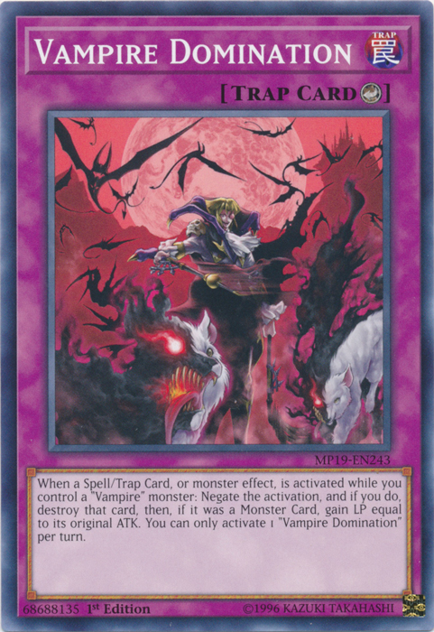 Vampire Domination [MP19-EN243] Common | Good Games Adelaide SA