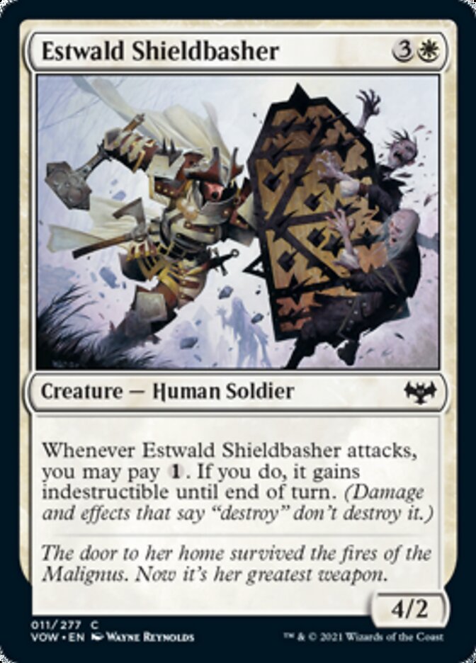 Estwald Shieldbasher [Innistrad: Crimson Vow] | Good Games Adelaide SA