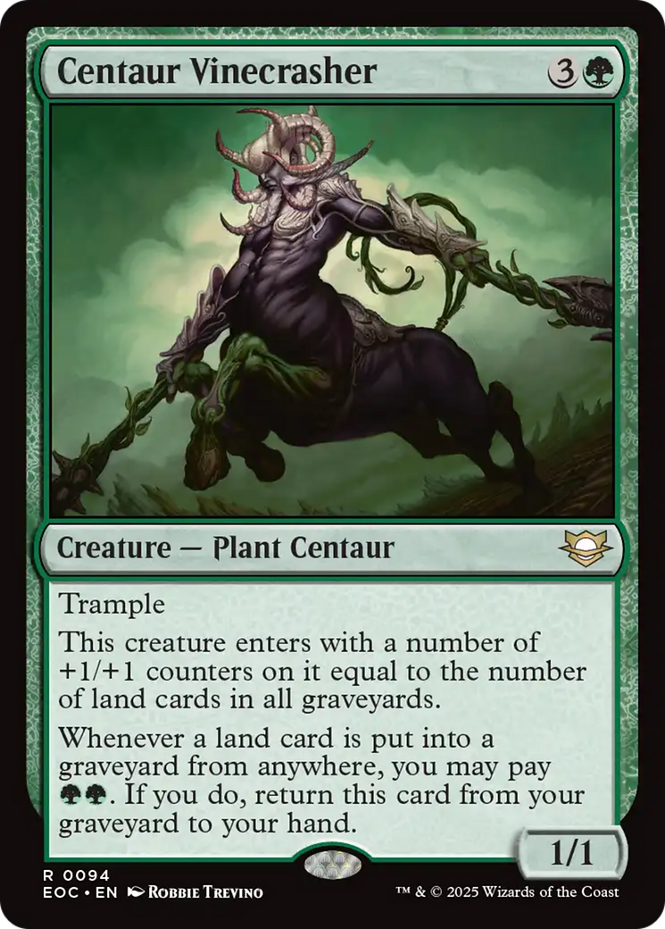 Centaur Vinecrasher [Edge of Eternities Commander] | Good Games Adelaide SA