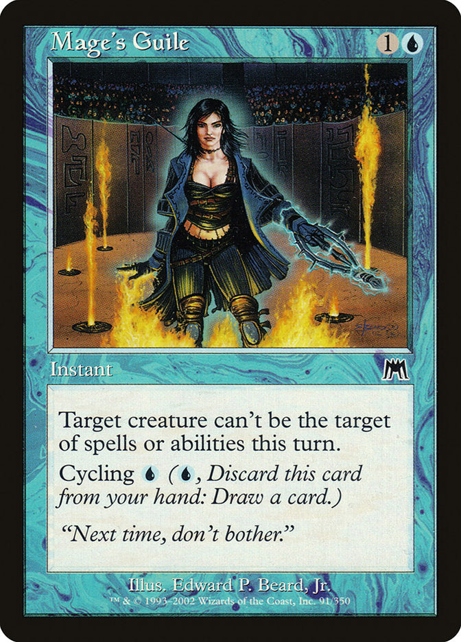 Mage's Guile 91 (Onslaught)  - Foil | Good Games Adelaide SA