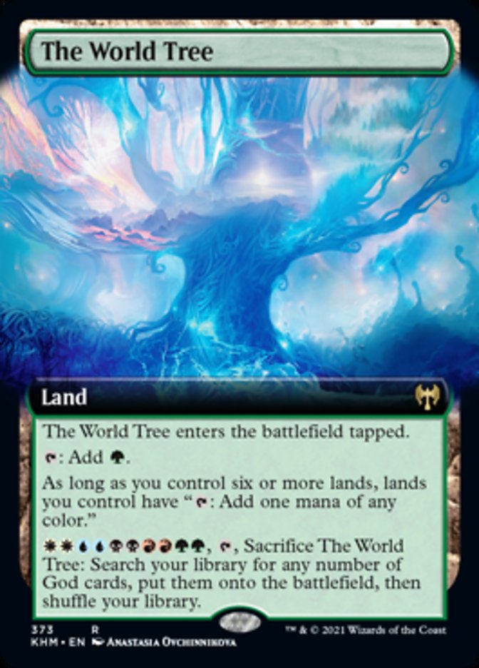 The World Tree (Extended Art) [Kaldheim] | Good Games Adelaide SA