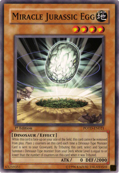 Miracle Jurassic Egg [POTD-EN021] Common | Good Games Adelaide SA