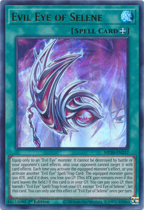 Evil Eye of Selene [MP20-EN237] Ultra Rare | Good Games Adelaide SA